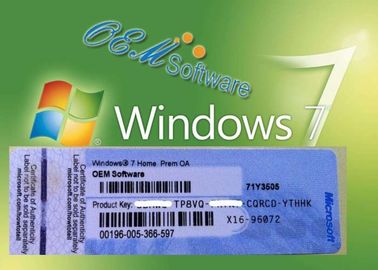 본래 Windows 7 가정 우수한 PC 제품 열쇠 좋은 겸용성은 교환을 해방합니다