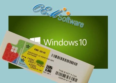 Windows 10 Pro Coa 스티커 Oem 상자 라이센스용 PC 제품 키