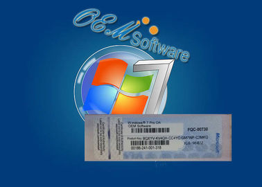 COA 윈도우즈 7 프로 Oem 열쇠 윈도우즈 7 홈 프리미엄 키 코드