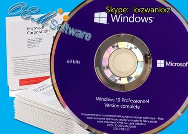 활성화 온라인 Windows 10 가정 Oem 열쇠 DVD 상자 영어 포장 언어