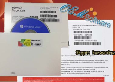 Windows 서버 2012 R2 표준 소매 열쇠 DVD 상자 Oem 팩 제품 열쇠 면허