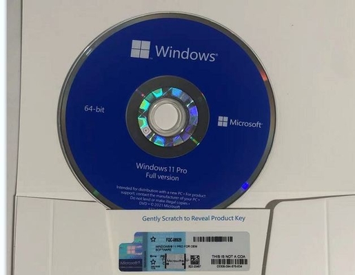 원래 Windows 11 Oem 라이센스 키 Win 11 Pro Coa StickerOnline 활성화