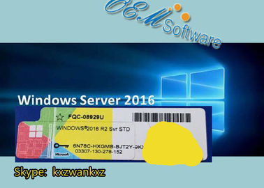 스페인 포장 Windows 서버 2016 표준 열쇠 Std R2는 64 조금 16 핵심을 소매합니다