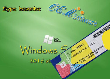 Oem 팩 봉인한 DVD 박스 윈도 서버 2016 표준 키