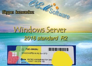 Windows 본래 서버 2016 표준 R2는 중요한 프랑스 스페인 사람 Oem 팩을 소매합니다