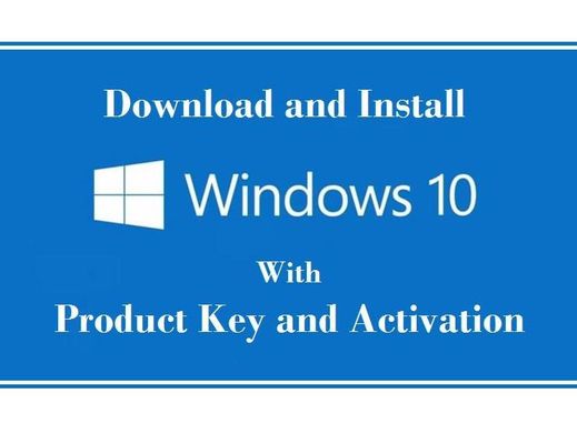 소매 윈도우 10 전문 라이선스 키 작동은 10개의 프로 소매 키를 얻습니다
