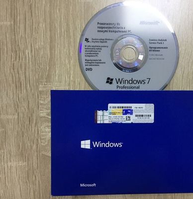 데스크탑 Windows 7 Professional 제품 키 OEM 다운로드 온라인 정품 인증